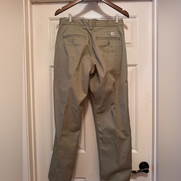 Men's Carhartt khaki Pants 30x30 NWOT - Picture 9 of 10